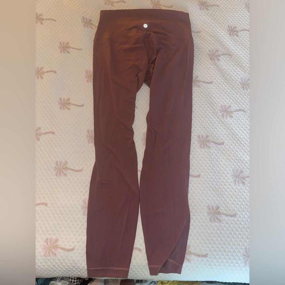 Size 8 Lululemon Athletica Rosy Mauve Align Leggings